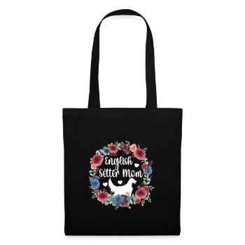 English Setter Mama English Setter Dog Owner - Tote Bag - black - Front