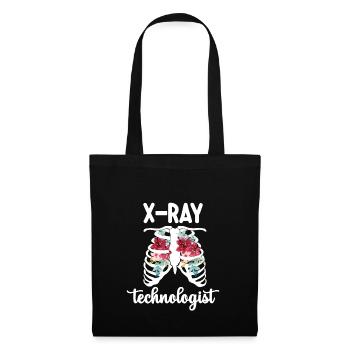 Röntgentechniker X-Ray Techniker RT Radiologie - Stoffbeutel - Schwarz - Vorne
