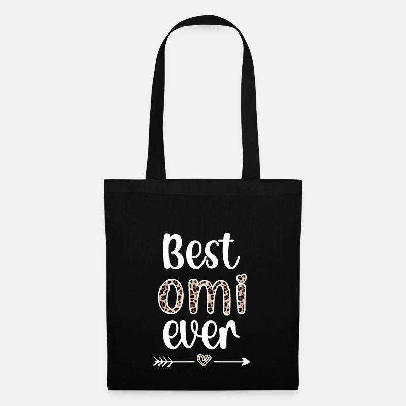 Beste Omi Oma Muttertag Geschenk Omi Großmutter - Stoffbeutel - Schwarz