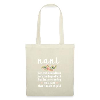 Meilleur cadeau Nani Grand-mère pour la fête des mères Nani Grand-mère - Sac en tissu - nature - Devant