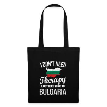 Bulgarian Bulgaria Origin Bulgarian flag - Tote Bag - black - Front