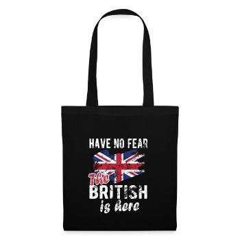 British Great Britain Origin British flag - Tote Bag - black - Front