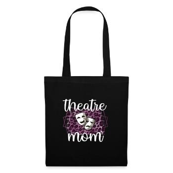 Théâtre Maman Fière Théâtre Acteurs Mère - Sac en tissu - noir - Devant