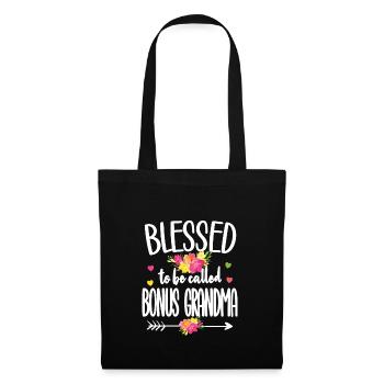 Meilleur bonus Grand-mère fière beau-mère cadeau - Sac en tissu - noir - Devant