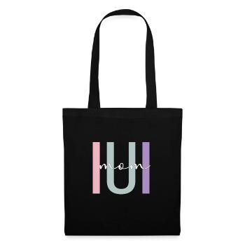 Proud IUI Mama IUI Intrauterine Insemination Mama - Tote Bag - black - Front