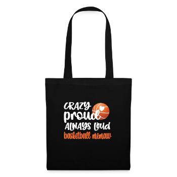 Memaw Grandma Of Basketball Player Basketball Memaw - Tote Bag - black - Front
