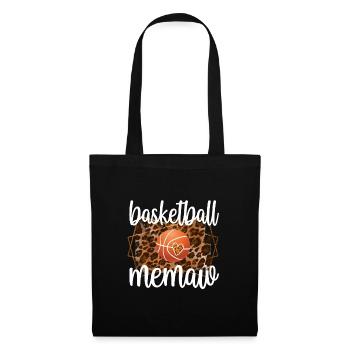 Memaw Grandma Of Basketball Player Basketball Memaw - Tote Bag - black - Front
