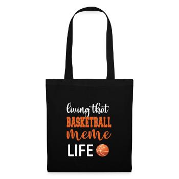 Meme Grandma Of Basketball Player Basketball Meme - Tote Bag - black - Front