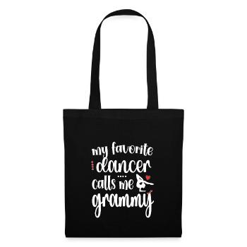 Fier Dance Grammy Grandma De Dancer Dance Grammy - Sac en tissu - noir - Devant
