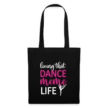Fier Dance Meme Grandma Of Dancer Dancing Meme - Sac en tissu - noir - Devant