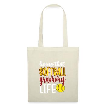 Grammy Grandma Par Joueur de Softball Grammy - Sac en tissu - nature - Devant