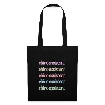 Chiropractic Assistant Chiropractic Assistant - Tote Bag - black - Front