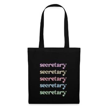 Best Secretary Appreciation Office Worker - Tote Bag - black - Front