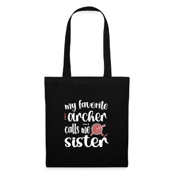 Archery Sister Archer Sister - Tote Bag - black - Front