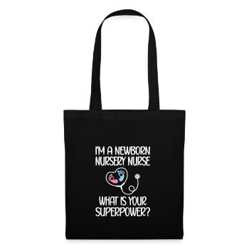 Neonatal Nurse Baby Nurse - Tote Bag - black - Front