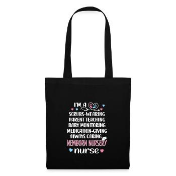 Neonatal Nurse Baby Nurse - Tote Bag - black - Front