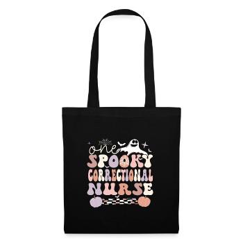 Infirmière correctionnelle Halloween Soins infirmiers - Sac en tissu - noir - Devant