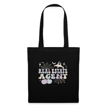Spooky Real Estate Agent Halloween Gifts - Tote Bag - black - Front