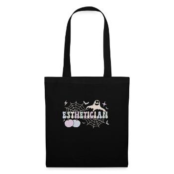 Spooky Esthetician Halloween Esttician Cadeaux - Sac en tissu - noir - Devant