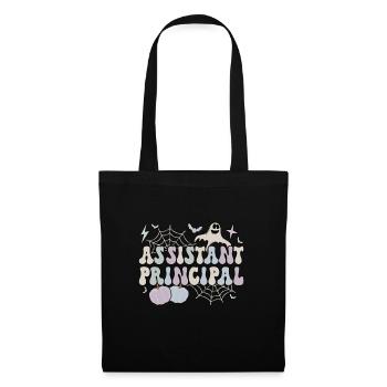 Assistant Principal Halloween School Crew Gifts - Tote Bag - black - Front