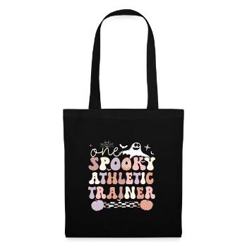 Certified Athletic Trainer Halloween AT Gifts - Stoffbeutel - Schwarz - Vorne