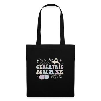 Geriatric Nurse Halloween Geriatric Nursing Gifts - Tote Bag - black - Front