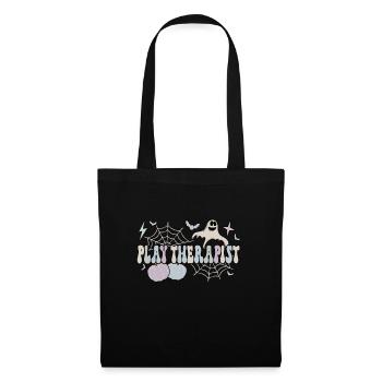 Play Therapist Halloween Play Therapy Gifts - Tote Bag - black - Front