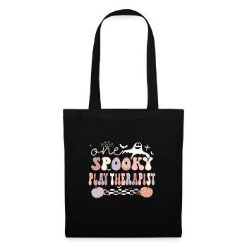 Play Therapist Halloween Play Therapy Gifts - Tote Bag - black - Front