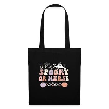 OR Nurse Halloween Operating Room Nurse Gifts - Tote Bag - black - Front