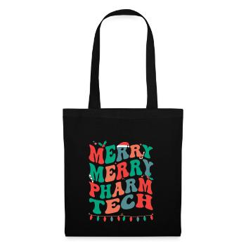 Pharmacy Technologist Christmas Pharmacy Tech Xmas - Tote Bag - black - Front