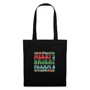 PharmD Christmas Doctor Of Pharmacy Xmas Gifts - Stoffbeutel - Schwarz - Vorne