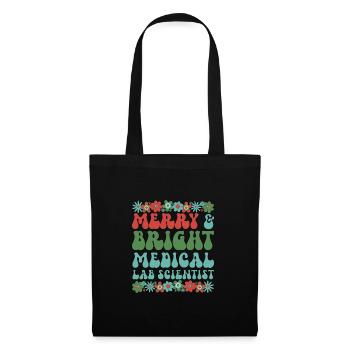 Scientifique de laboratoire médical Noël Laboratoire médical Noël - Sac en tissu - noir - Devant
