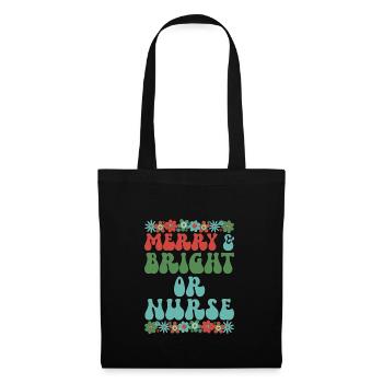 OR Nurse Christmas Operating Room Nurse Xmas Gifts - Tote Bag - black - Front
