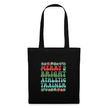 Certified Athletic Trainer Christmas AT Xmas Gifts - Stoffbeutel - Schwarz - Vorne