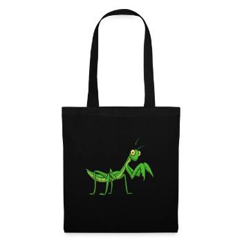 Mante religieuse, collectionneur d’insectes, entomologiste - Sac en tissu - noir - Devant