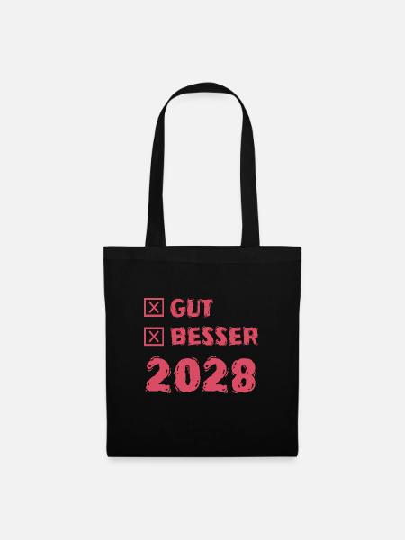 Gut 2028 - Stoffbeutel - Schwarz