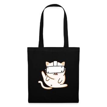 VR Cat - Virtual Reality - Tote Bag - black - Front