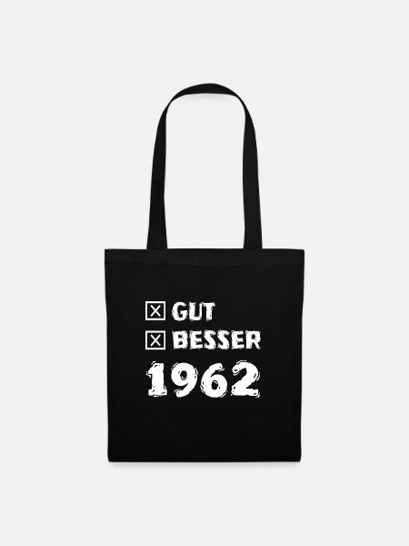 Besser 1962 - Stoffbeutel - Schwarz