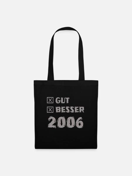 Besser 2006 - Stoffbeutel - Schwarz