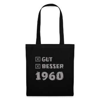 1960 - Stoffbeutel - Schwarz - Vorne