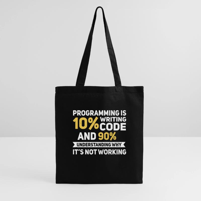 Programming Quota... Programmers & Nerd Tote Bag