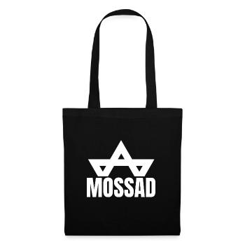 Mossad Israël Renseignement israélien Tel Aviv - Sac en tissu - noir - Devant