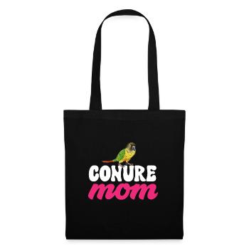 Molina Parakeet Parrot Bird Parakeet - Tote Bag - black - Front