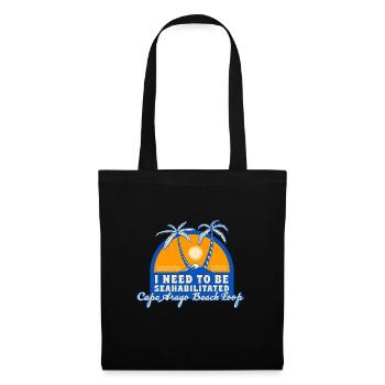 J’ai besoin d’être séahabilité Cape Arago Beach Loop - Sac en tissu - noir - Devant