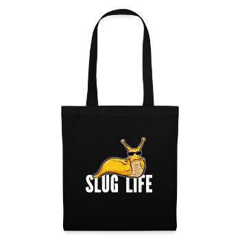 Banana Snail Snail - Tote Bag - black - Front
