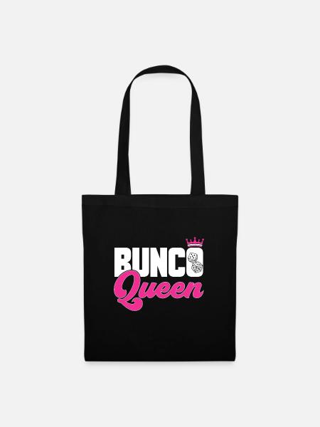 Bunco Würfelspiel - Stoffbeutel - Schwarz