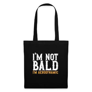 Bald Head Baldness Beard Bald Head - Tote Bag - black - Front