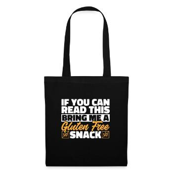 Gluten Free Gluten Intolerance - Tote Bag - black - Front