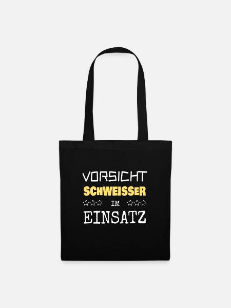 Berufung Schweisser - Stoffbeutel - Schwarz