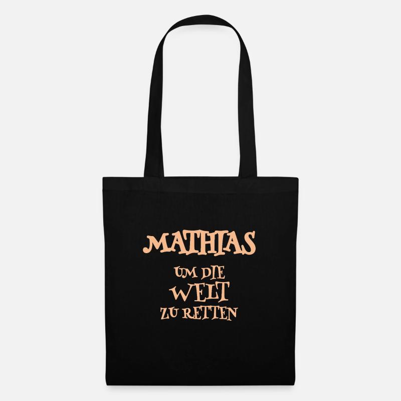 Helfer Mathias - Stoffbeutel - Schwarz